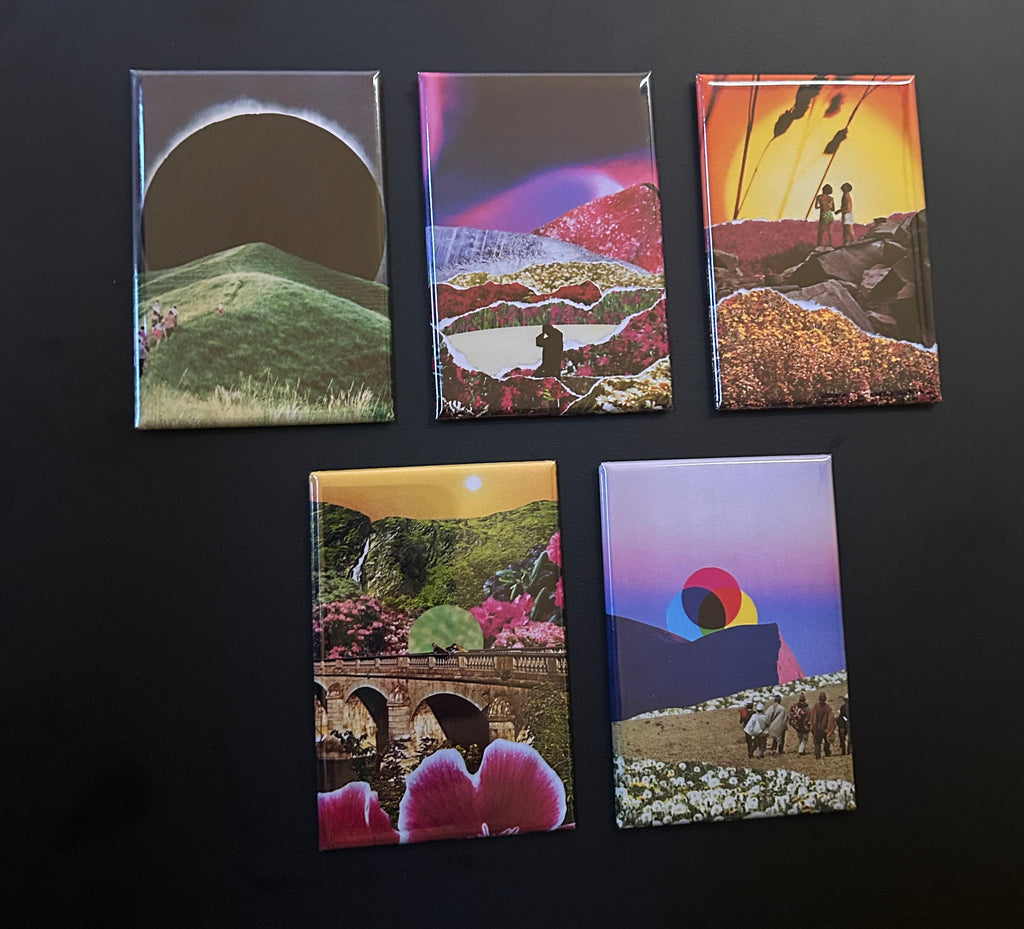 2x3 Custom Rectangular Photo Magnets (set of 6)
