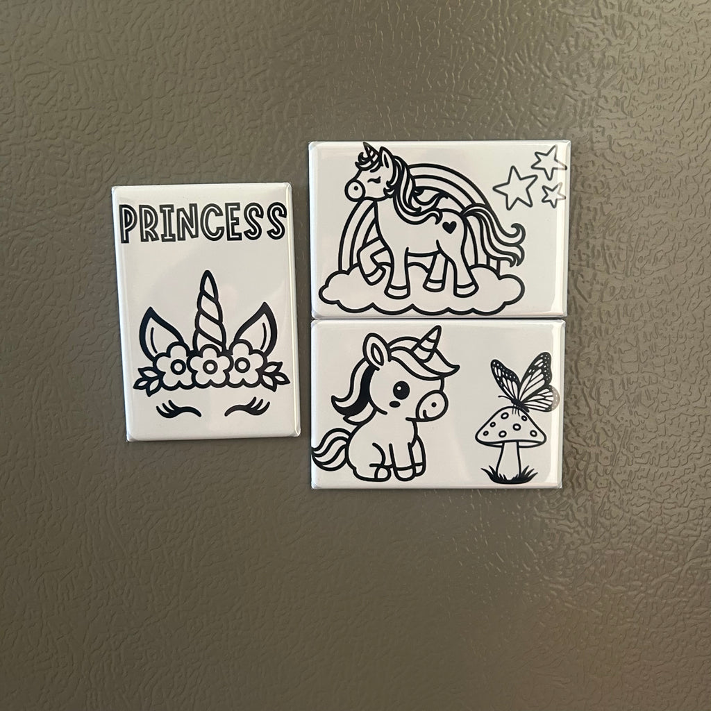 Premade Drawable Magnets - Princess
