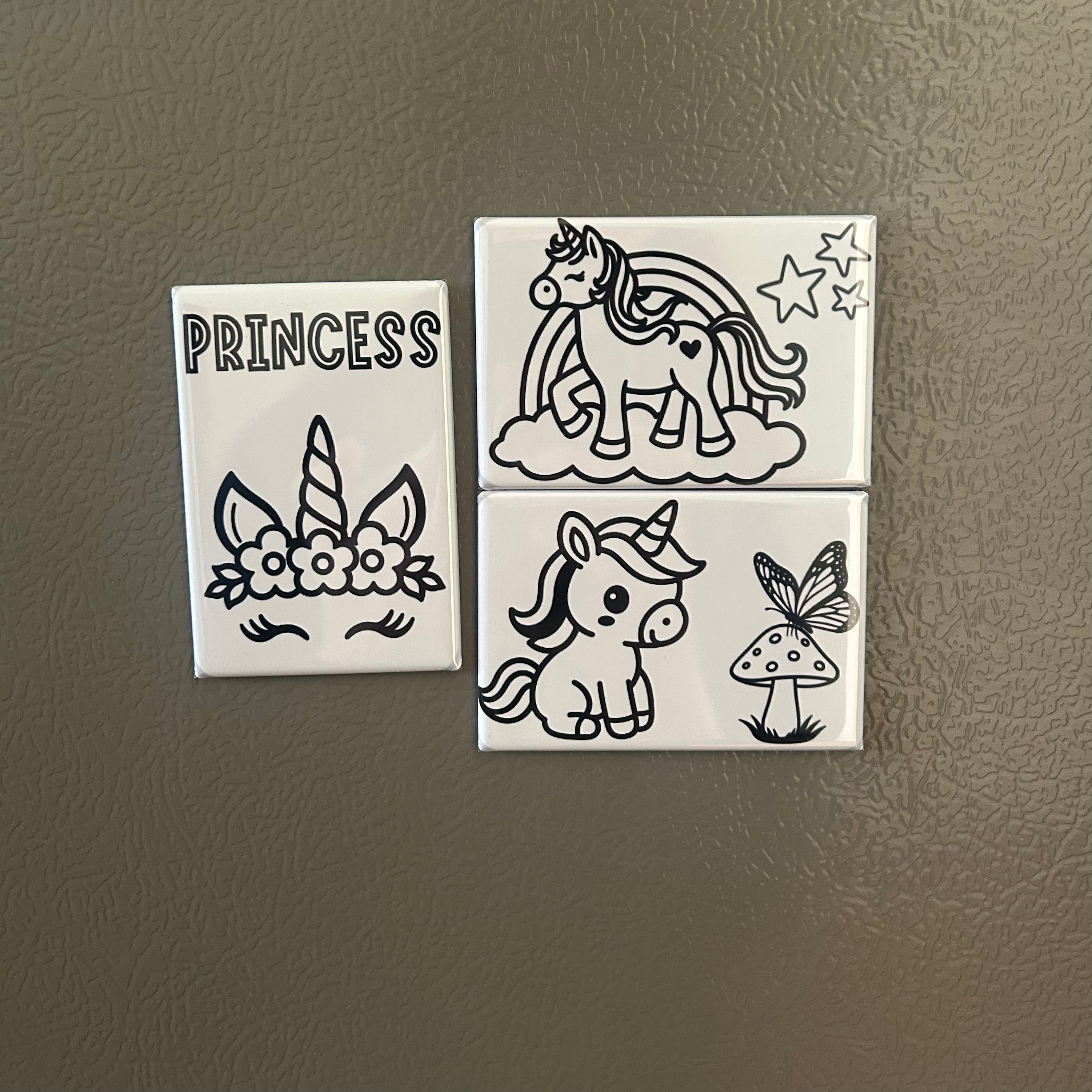 Premade Drawable Magnets - Princess