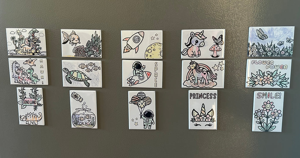 Pre-made Drawable Magnets