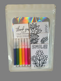 Premade Drawable Magnets - Flower