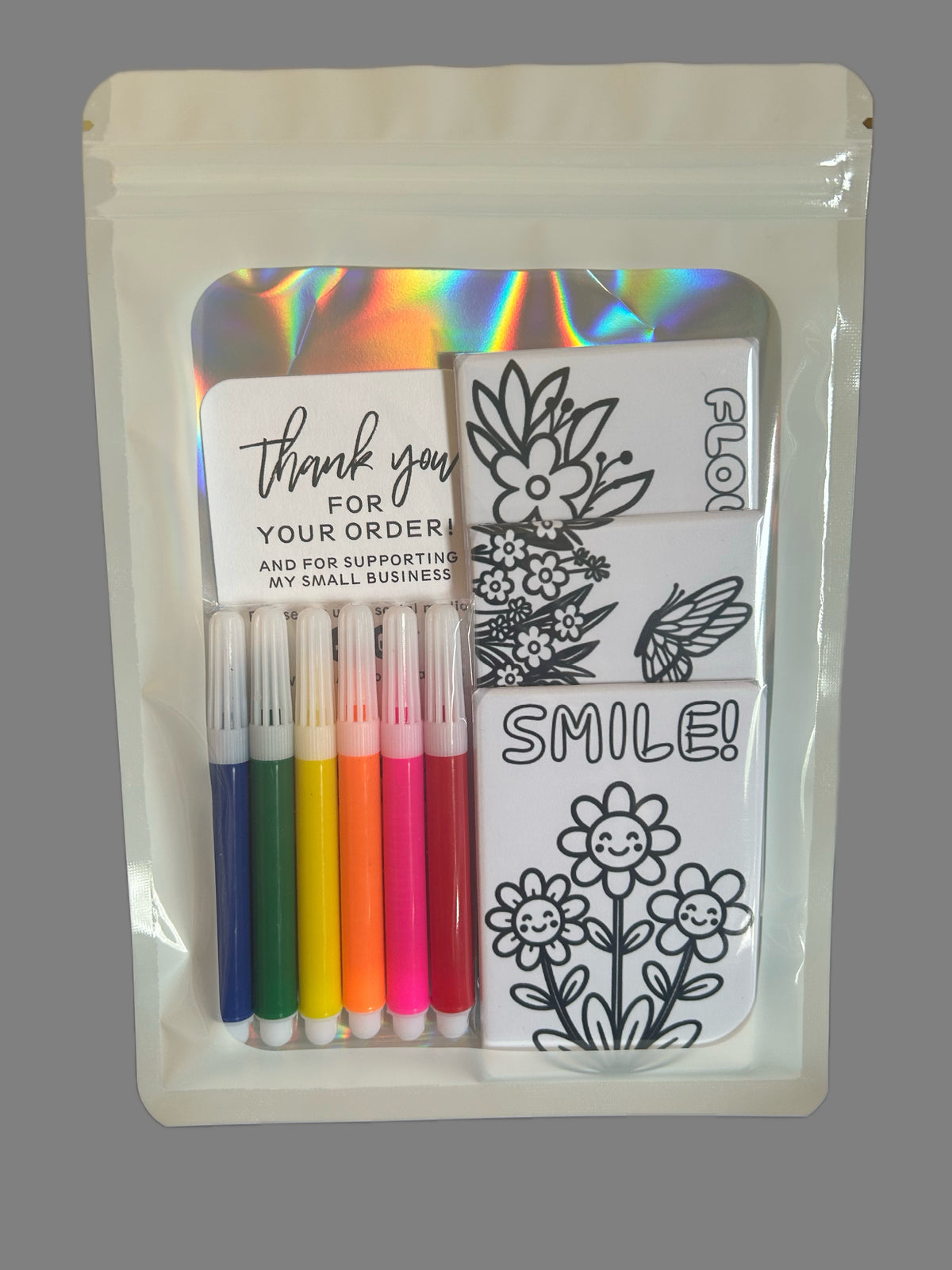 Premade Drawable Magnets - Flower